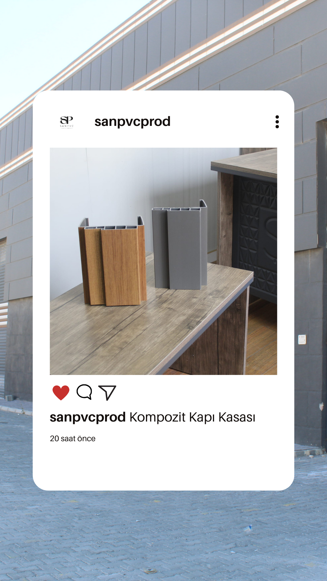 20CM Kapı Kasası / Door Frame